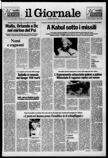 Il giornale : quotidiano del mattino